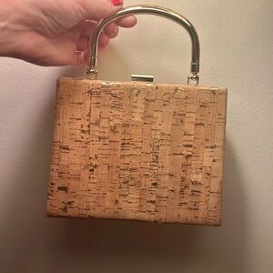 Unique cork handbag